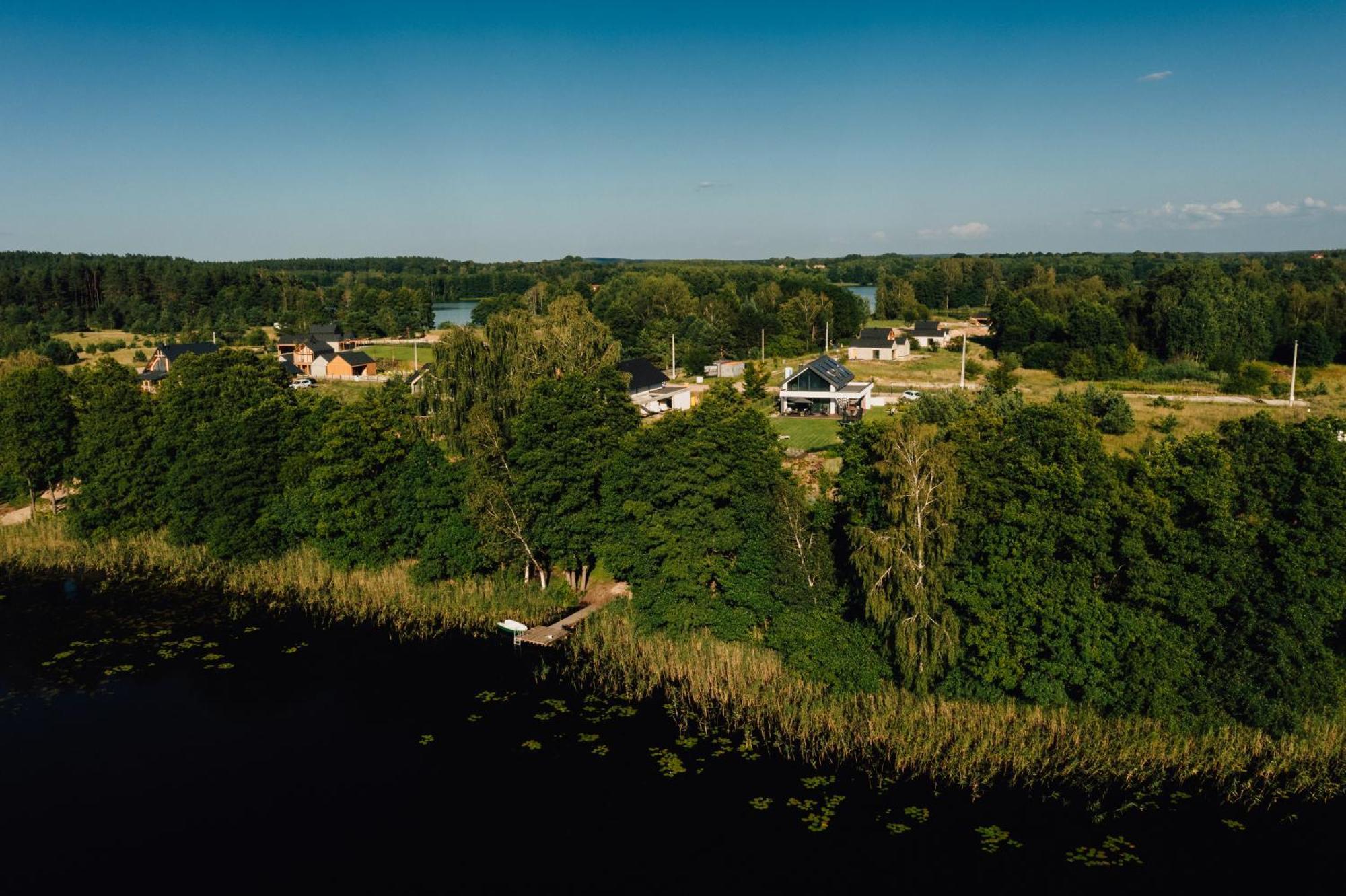 Kalwa Lake House - Dom Nad Jeziorem Z Prywatnym Pomostem I Jacuzzi Oraz Sprzetem Wodnym Passenheim Exterior foto